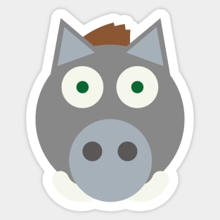 Boar - Squaranimals #18 Sticker